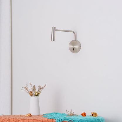 Minimalist Disc LED Wall Sconce - Energy Efficient, Adjustable Brightn