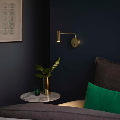 Minimalist Disc LED Wall Sconce - Energy Efficient, Adjustable Brightn