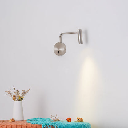 Minimalist Disc LED Wall Sconce - Energy Efficient, Adjustable Brightn