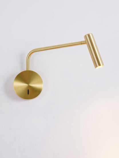 Minimalist Disc LED Wall Sconce - Energy Efficient, Adjustable Brightn