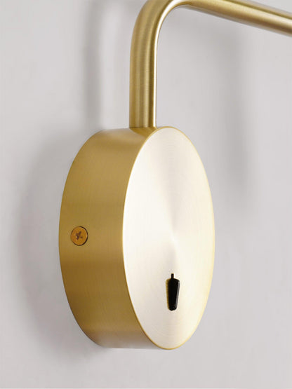 Minimalist Disc LED Wall Sconce - Energy Efficient, Adjustable Brightn