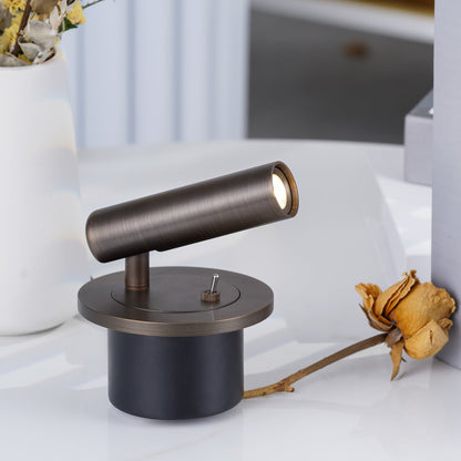 Professional Reading Wall Lamp with Adjustable Brightness and Flex Arm