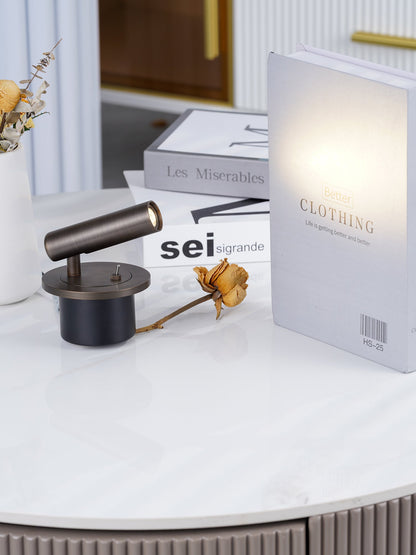 Professional Reading Wall Lamp with Adjustable Brightness and Flex Arm