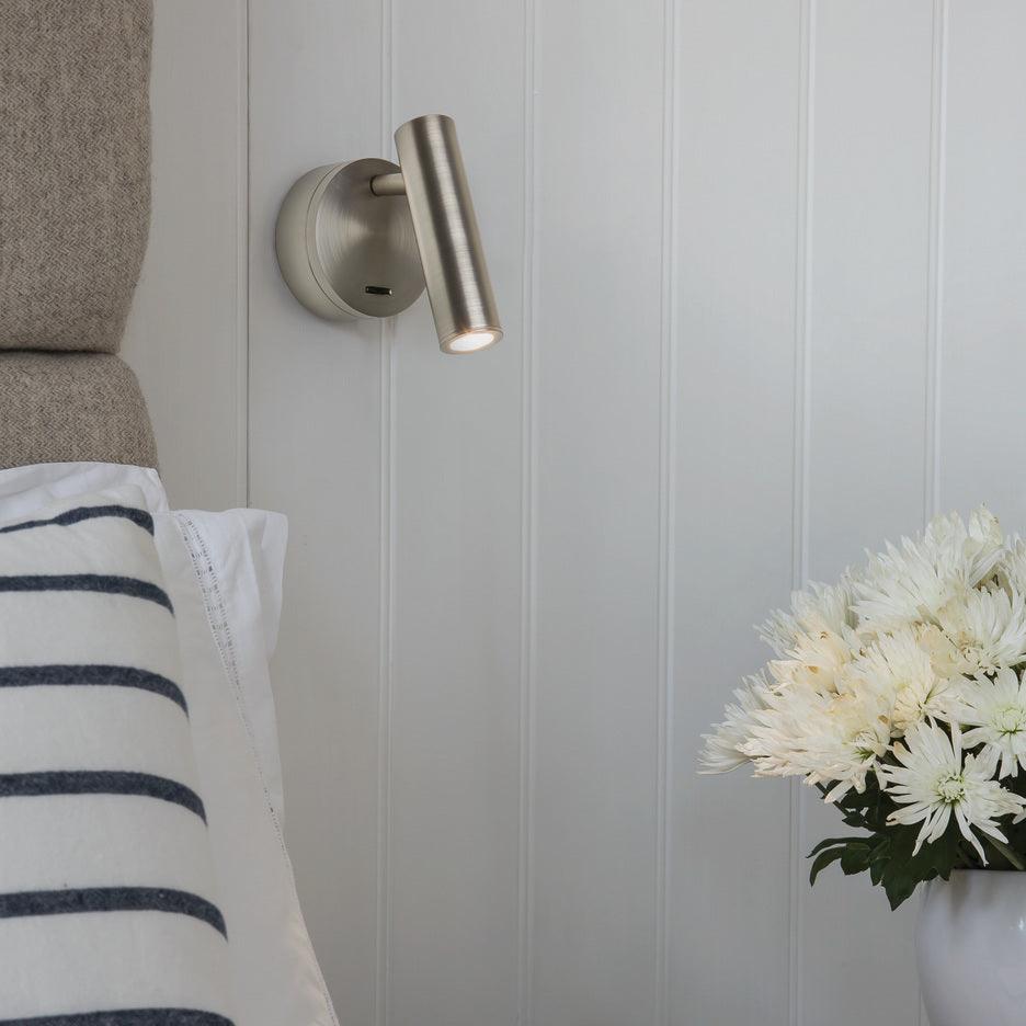 LED Reading Wall Lamp with Adjustable Brightness and Modern Design