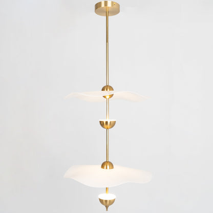 Envolee Double Biscuit Pendant Light Position 68