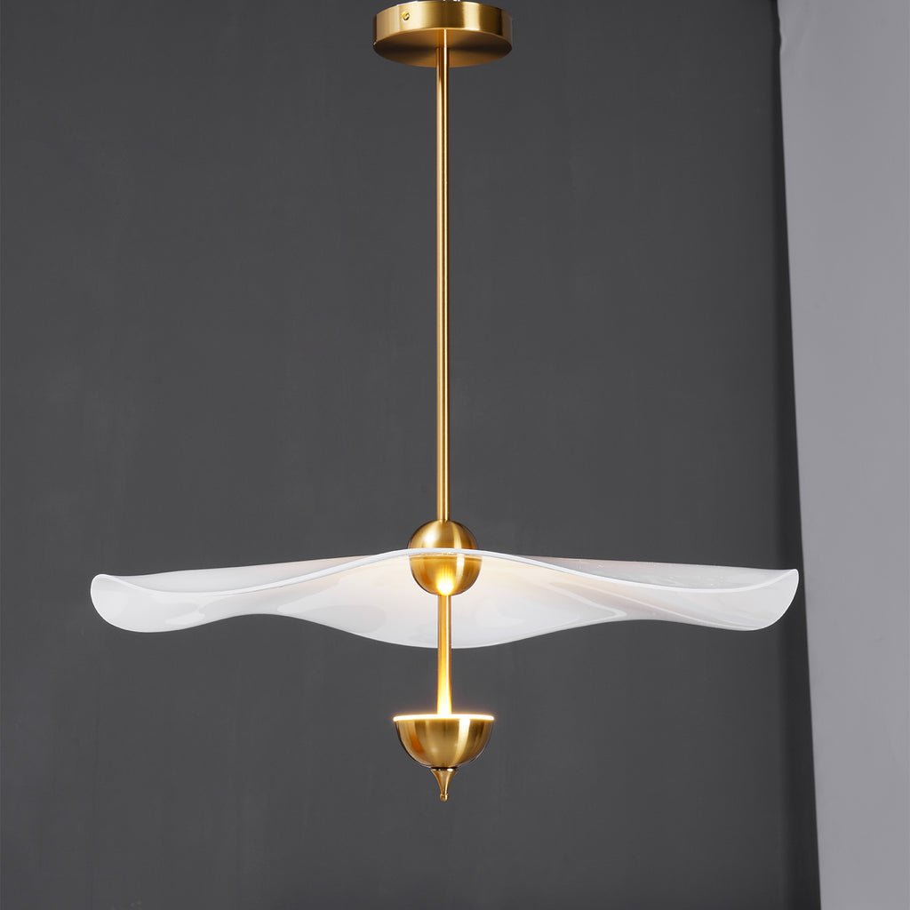 Envolee Double Biscuit Pendant Light Position 50