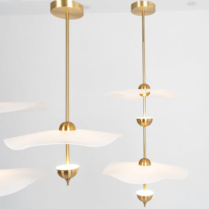 Envolee Double Biscuit Pendant Light Position 41