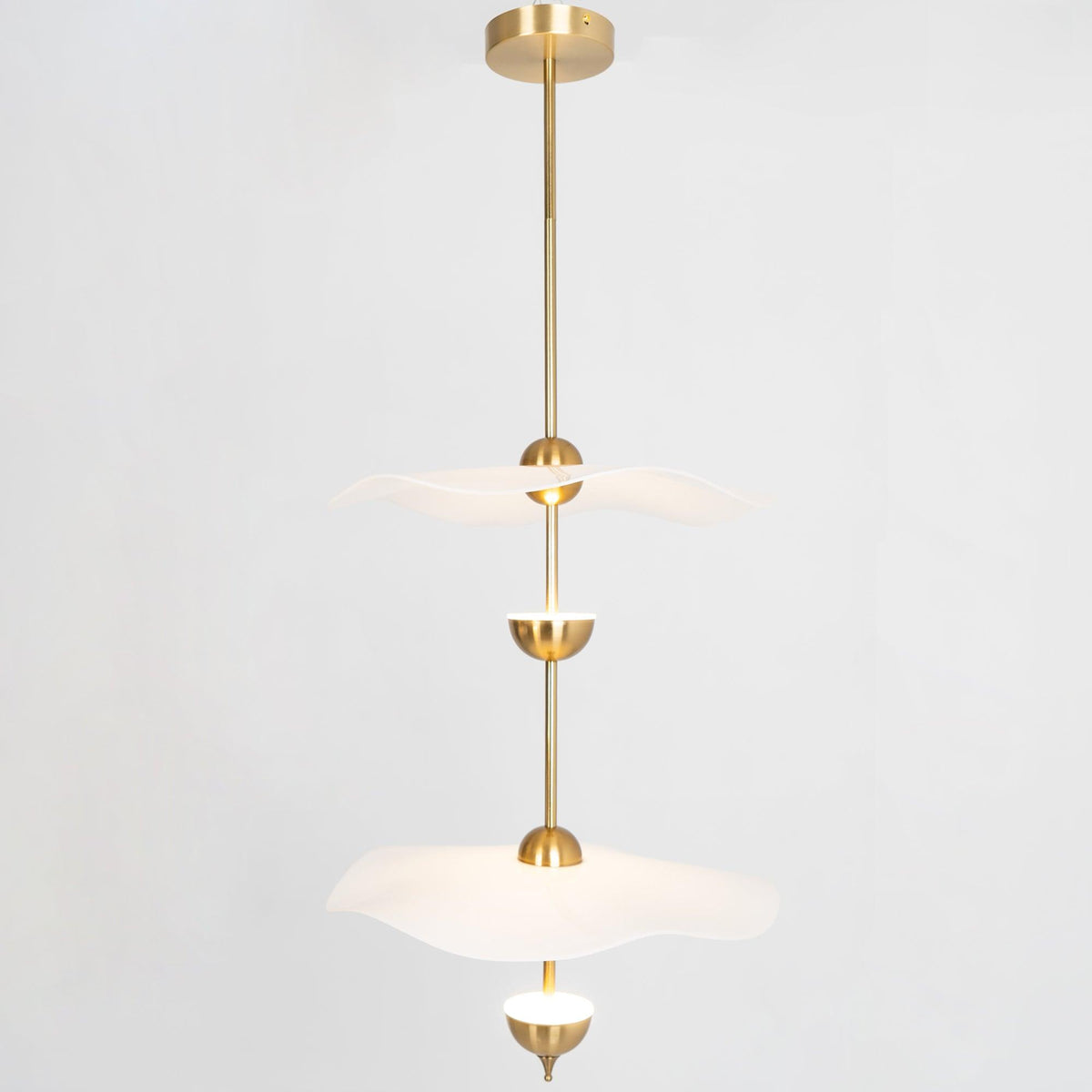 Envolee Double Biscuit Pendant Light Position 42