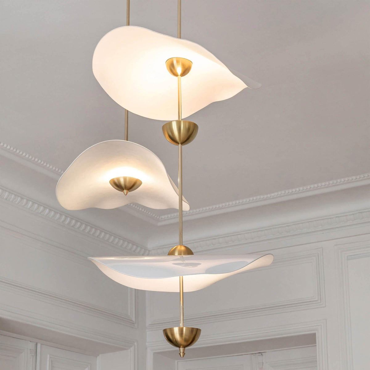 Envolee Double Biscuit Pendant Light Position 7