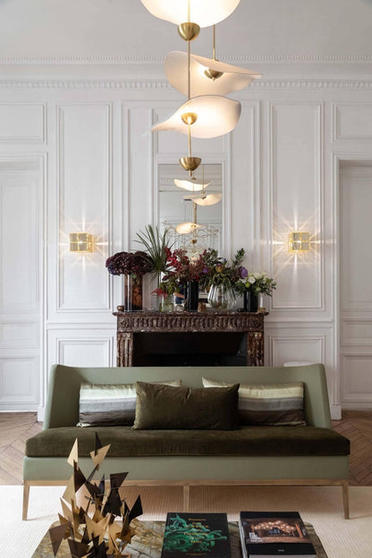 Envolee Double Biscuit Pendant Light Position 21
