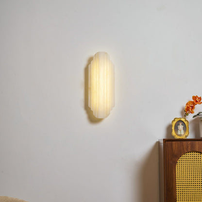 Estelle Alabaster Wall Sconce - Elegant Design with Soft Glow Lighting