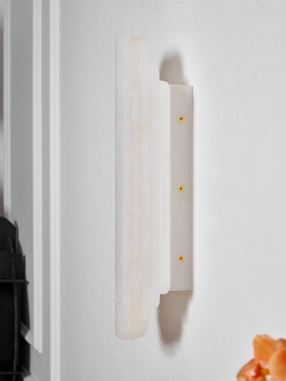 Estelle Alabaster Wall Sconce - Elegant Design with Soft Glow Lighting