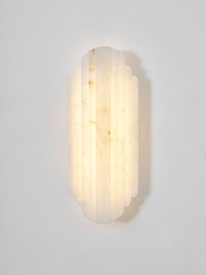 Estelle Alabaster Wall Sconce - Elegant Design with Soft Glow Lighting