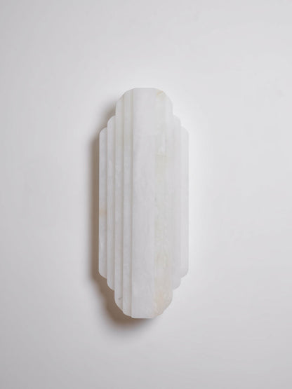 Estelle Alabaster Wall Sconce - Elegant Design with Soft Glow Lighting
