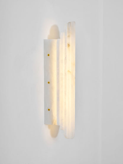 Estelle Alabaster Wall Sconce - Elegant Design with Soft Glow Lighting