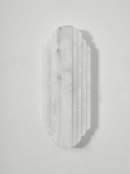 Estelle Alabaster Wall Sconce - Elegant Design with Soft Glow Lighting