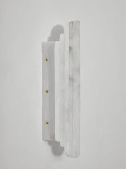 Estelle Alabaster Wall Sconce - Elegant Design with Soft Glow Lighting