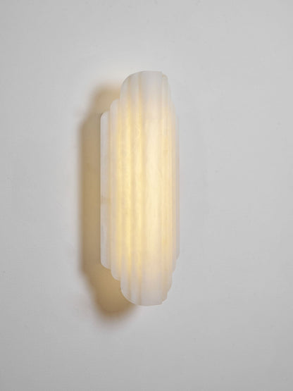 Estelle Alabaster Wall Sconce - Elegant Design with Soft Glow Lighting