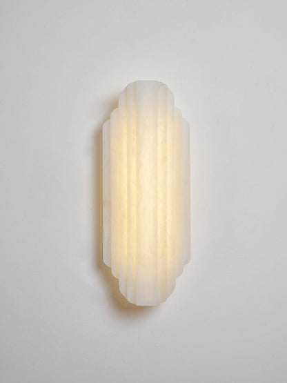 Estelle Alabaster Wall Sconce - Elegant Design with Soft Glow Lighting