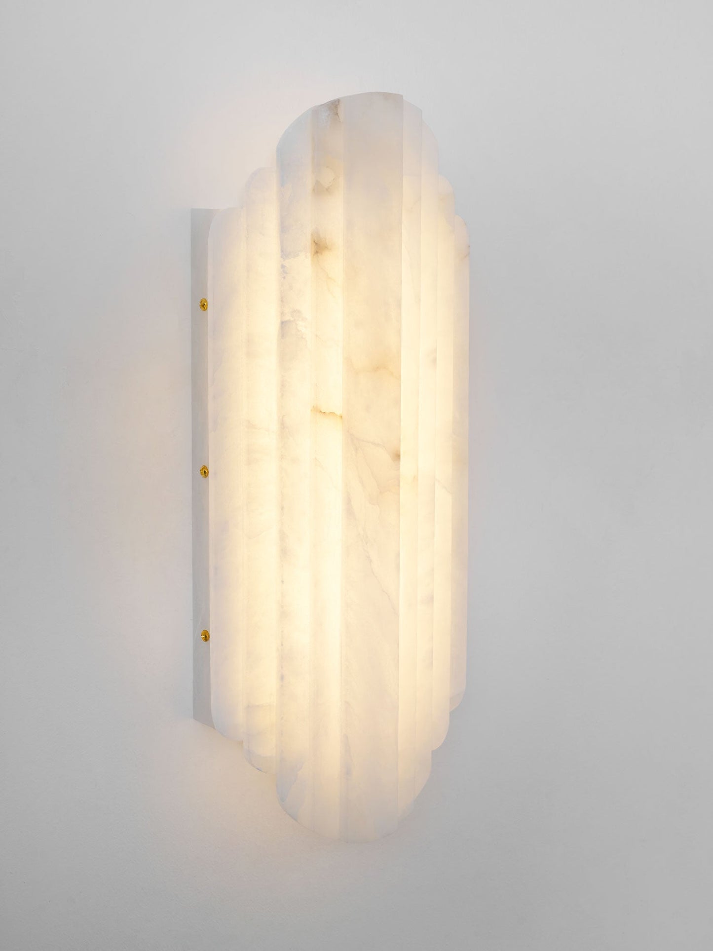 Estelle Alabaster Wall Sconce - Elegant Design with Soft Glow Lighting