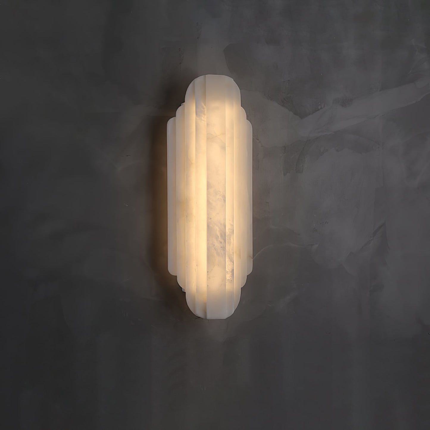 Estelle Alabaster Wall Sconce - Elegant Design with Soft Glow Lighting