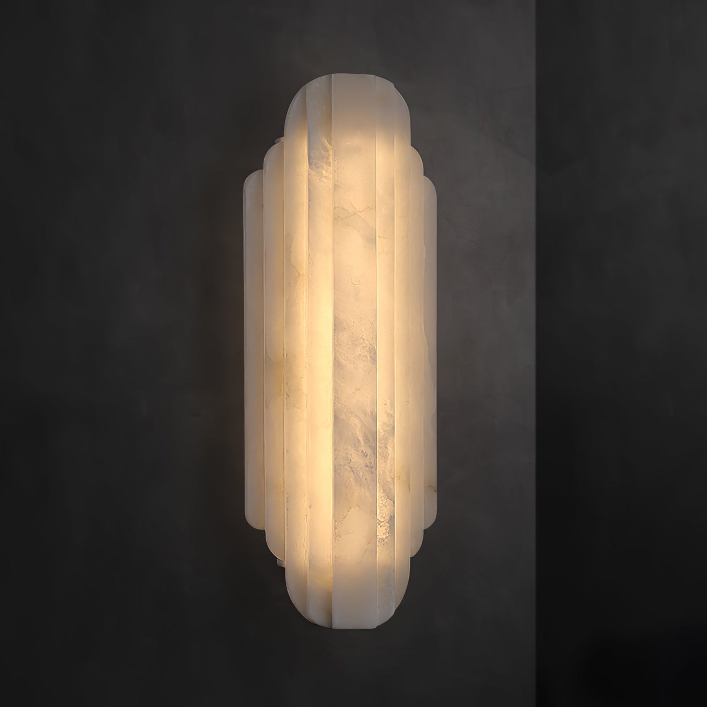 Estelle Alabaster Wall Sconce - Elegant Design with Soft Glow Lighting