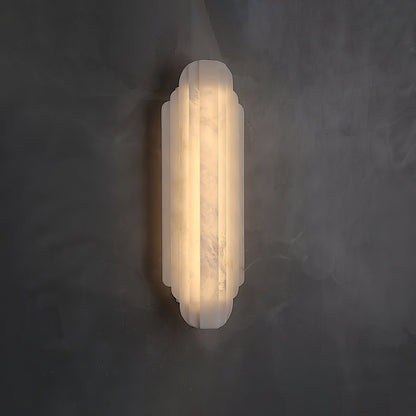 Estelle Alabaster Wall Sconce - Elegant Design with Soft Glow Lighting