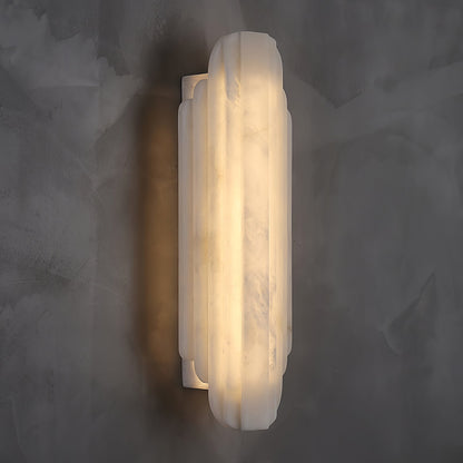 Estelle Alabaster Wall Sconce - Elegant Design with Soft Glow Lighting