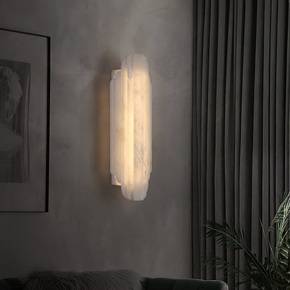 Estelle Alabaster Wall Sconce - Elegant Design with Soft Glow Lighting