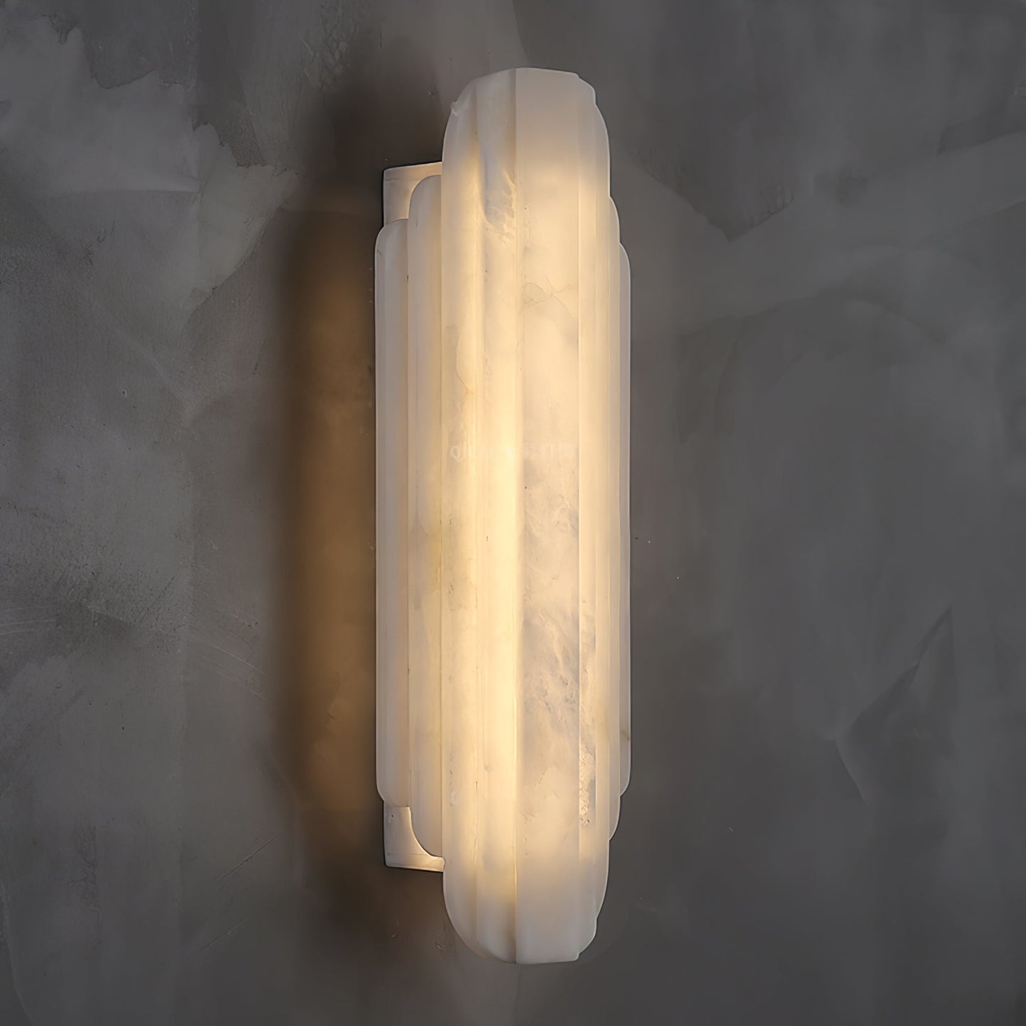 Estelle Alabaster Wall Sconce - Elegant Design with Soft Glow Lighting