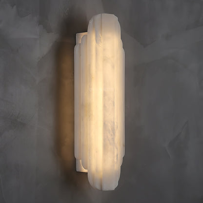 Estelle Alabaster Wall Sconce - Elegant Design with Soft Glow Lighting