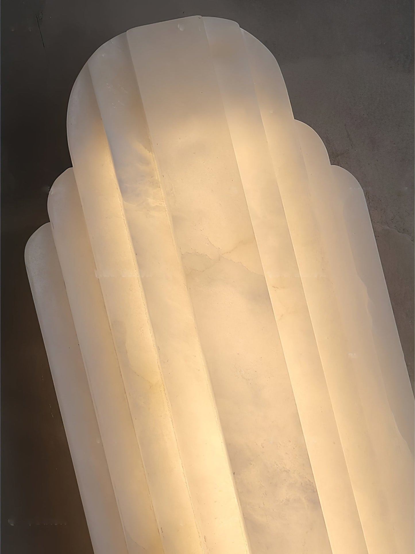 Estelle Alabaster Wall Sconce - Elegant Design with Soft Glow Lighting