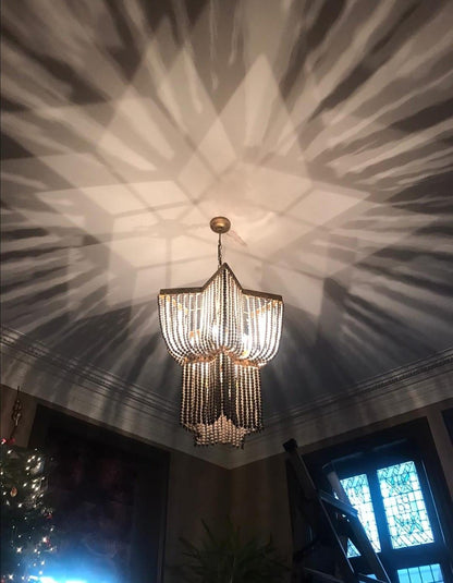 Estrella Chandelier - Elegant Lighting with Adjustable Brightness & Cr