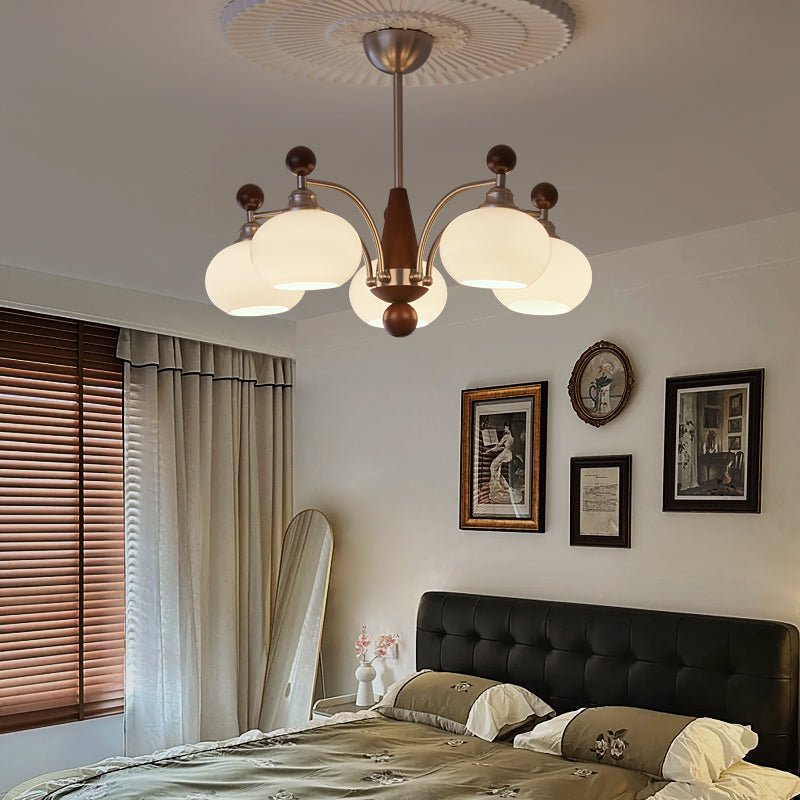 Ethereal Orbit Chandelier - Modern Design with Adjustable Brightness