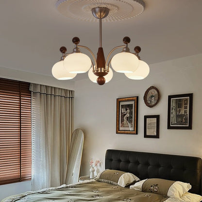 Ethereal Orbit Chandelier - Modern Design with Adjustable Brightness