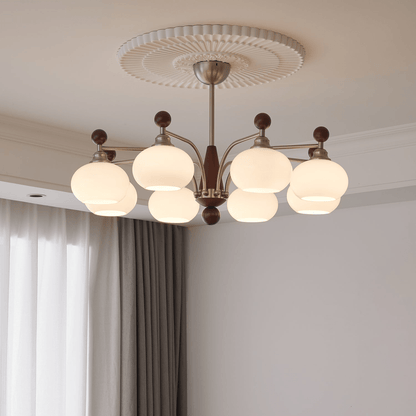 Ethereal Orbit Chandelier - Modern Design with Adjustable Brightness