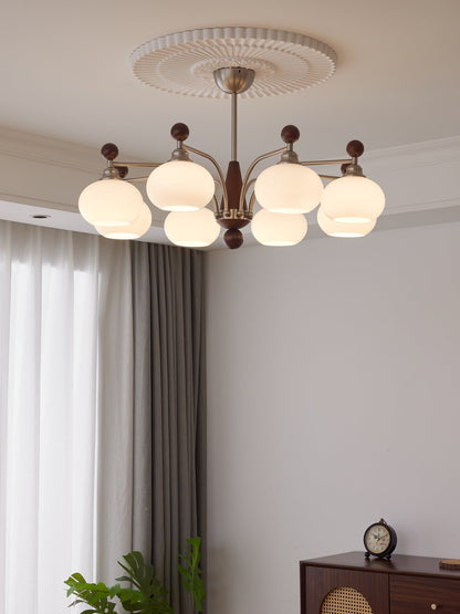 Ethereal Orbit Chandelier - Modern Design with Adjustable Brightness