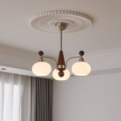 Ethereal Orbit Chandelier - Modern Design with Adjustable Brightness