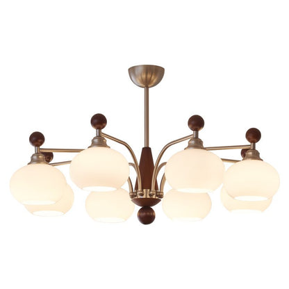 Ethereal Orbit Chandelier - Modern Design with Adjustable Brightness