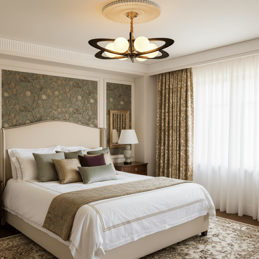 Evadra Celeste Chandelier - Elegant Design with Adjustable Height & LE