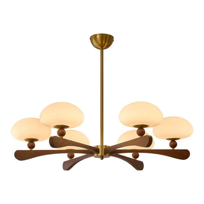 Evander Ray Chandelier - Elegant Lighting Fixture with Adjustable Heig