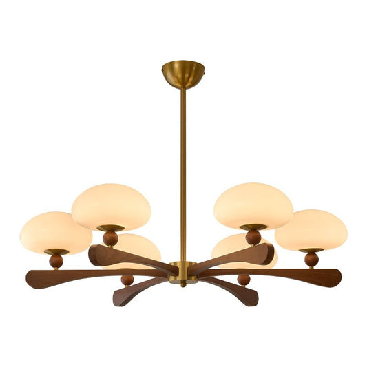 Evander Ray Chandelier - Elegant Lighting Fixture with Adjustable Heig
