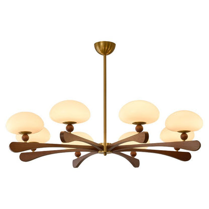 Evander Ray Chandelier - Elegant Lighting Fixture with Adjustable Heig