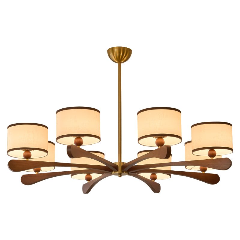 Evander Ray Chandelier - Elegant Lighting Fixture with Adjustable Heig