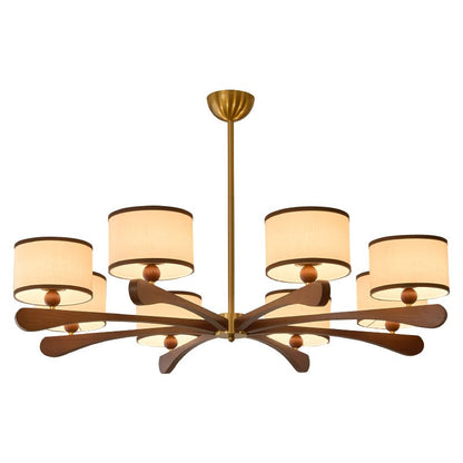 Evander Ray Chandelier - Elegant Lighting Fixture with Adjustable Heig