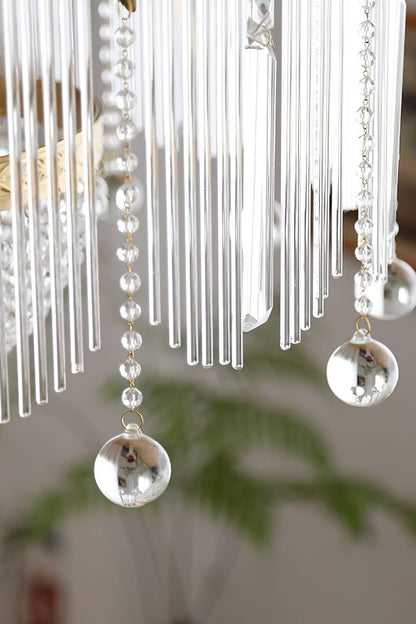 Evangeline Crystal Chandelier - Elegant Design with Dimmable Lighting