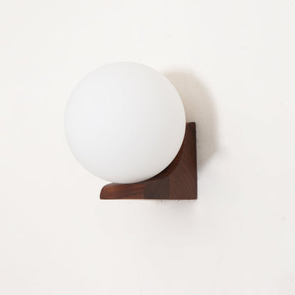 Evelyn Orb Wall Lamp - Adjustable Brightness & Modern Design