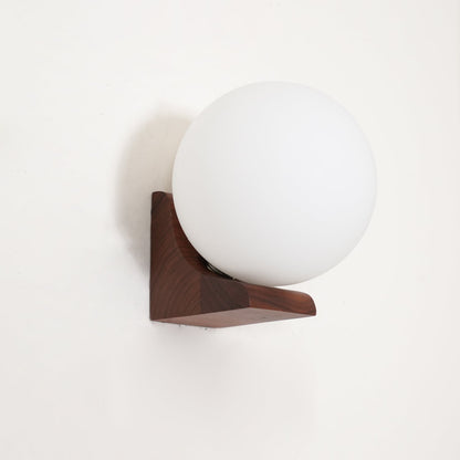 Evelyn Orb Wall Lamp - Adjustable Brightness & Modern Design