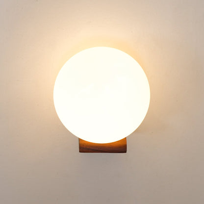 Evelyn Orb Wall Lamp - Adjustable Brightness & Modern Design