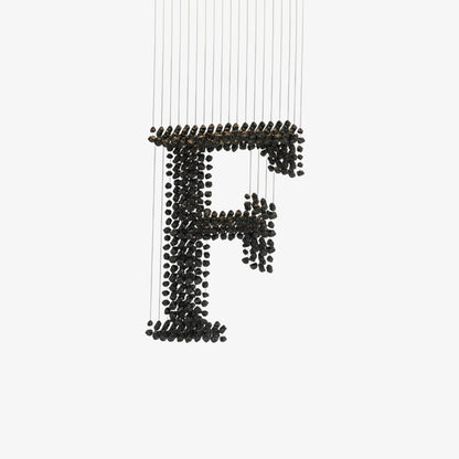 Elegant Charcoal Chandeliers - Adjustable Height, Energy Efficient Lig